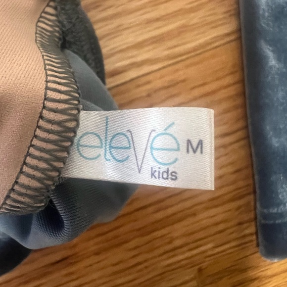 Eleve Child Medium Velvet Leotard - Picture 3 of 3